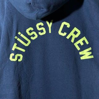 STUSSY - [大人気] ステューシー パーカー 折れクラウン ビックロゴ ...