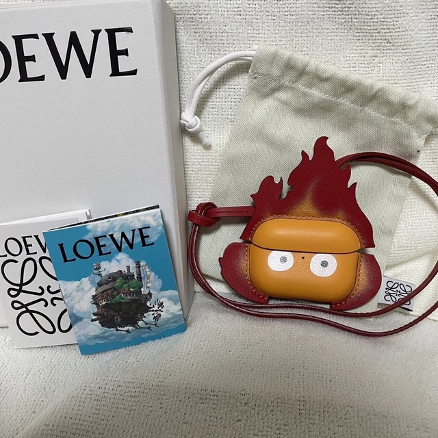 ロエベ LOEWE ハウルの動く城 AirPods Pro ケース カルシファー