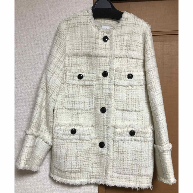CLANE - 新品未使用 CLANE NO COLOR TWEED JACKET サイズ 2の通販 by