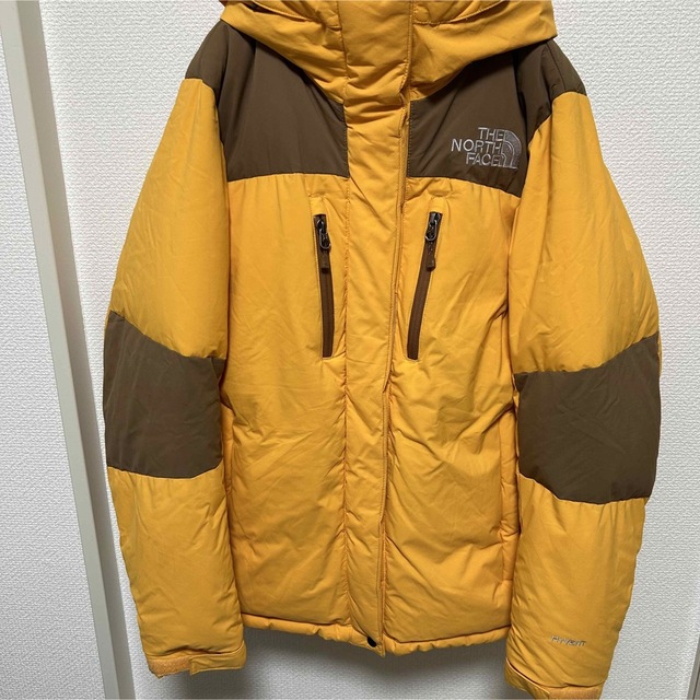 THE NORTH FACE(ザノースフェイス)の美品 ノースフェイス HYVENT ダウンジャケット レディース L イエロー レディースのジャケット/アウター(ダウンジャケット)の商品写真