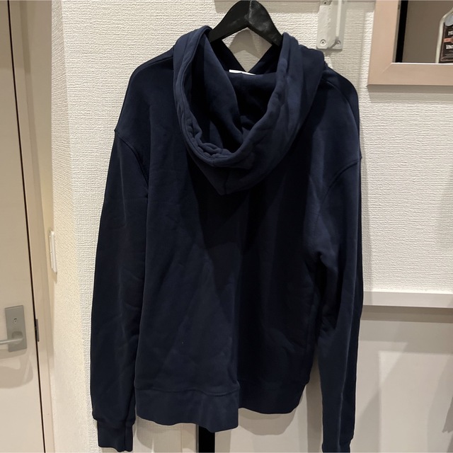 ZARA(ザラ)のZara オリジンズ Origins フーディ パーカ L ブルー スウェット メンズのトップス(パーカー)の商品写真