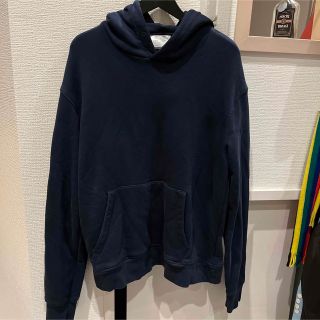 ザラ(ZARA)のZara オリジンズ Origins フーディ パーカ L ブルー スウェット(パーカー)