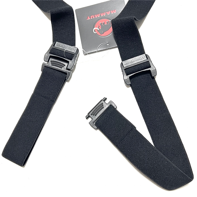 Mammut - S/M 新品 マムート スノー サスペンダー パンツ ベルト
