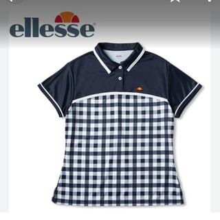 エレッセ(ellesse)のellesse ゴルフ テニス UVカット防臭 ポロシャツ カットソー 新品 L(ポロシャツ)