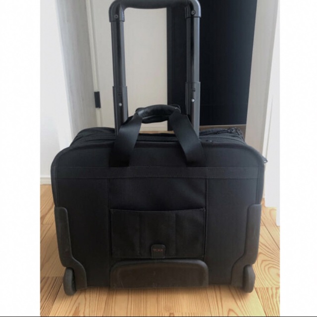 TUMI made in USA/オールレザー ビジネスキャリー トロリー