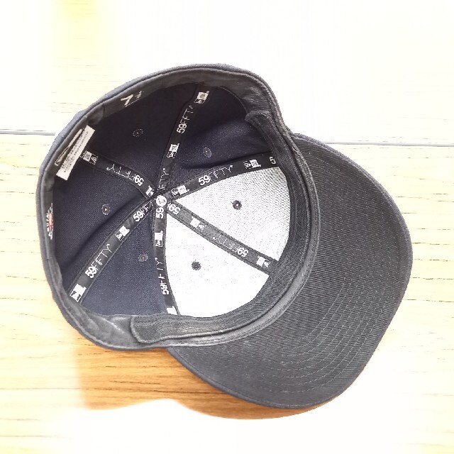 野球帽子/ 59.6㎝/ 黒/ NEWERA GENUINE メンズの帽子(キャップ)の商品写真