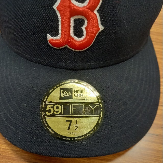 野球帽子/ 59.6㎝/ 黒/ NEWERA GENUINE メンズの帽子(キャップ)の商品写真