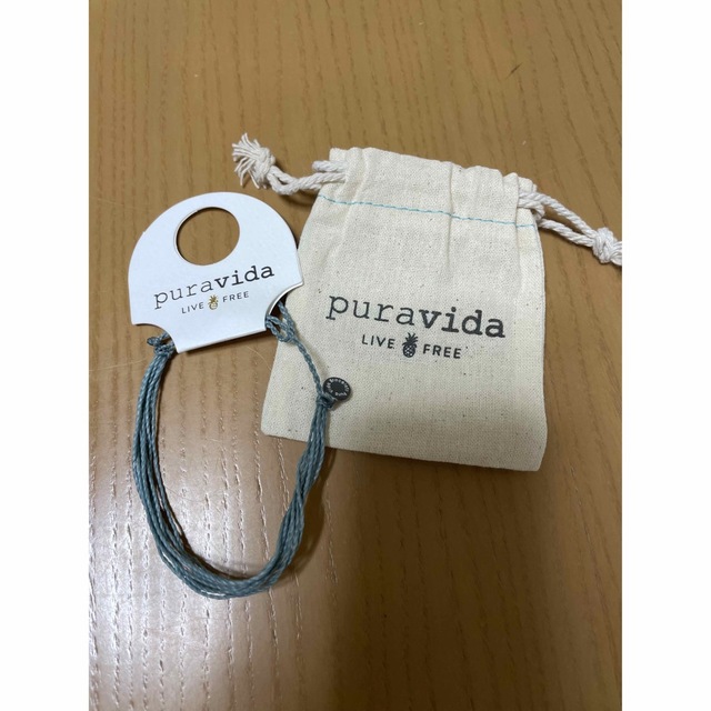 Pura Vida(プラヴィダ)のpurevidaブレスレット　ブルー レディースのアクセサリー(ブレスレット/バングル)の商品写真