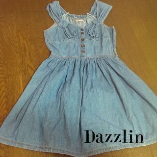 ダズリン(dazzlin)のDazzlin★ﾃﾞﾆﾑワンピース(ミニワンピース)