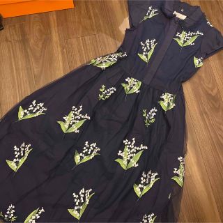 yori セレモニーリボンワンピース 38 新品 ワンピース ワンピース