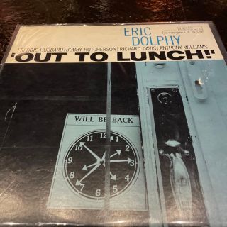 Eric dolphy  out to lunch  レコード　LP(その他)