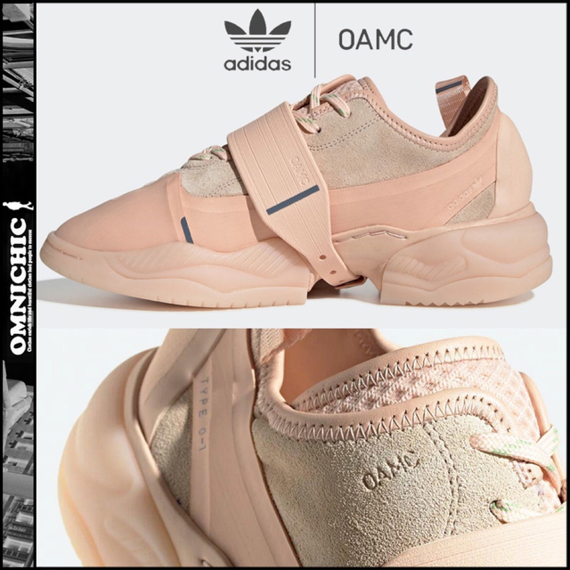 新品ADIDAS×OAMCアディダス TYPE O-1Sダッドスニーカー26.5