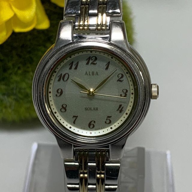 SEIKO(セイコー)の262 ALBA アルバ レディース 腕時計 ソーラー式 人気 希少セイコー レディースのファッション小物(腕時計)の商品写真