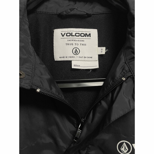 VOLCOM ウェア スノーボード ジャケット アウター ナイロン ブラック