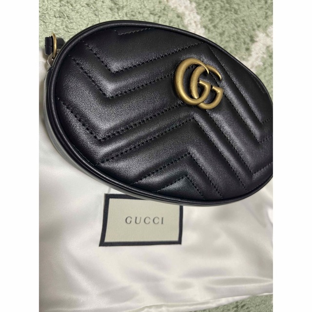 予約中!】 Gucci - 正規新品☆グッチ☆GGマーモン2wayベルトバッグ
