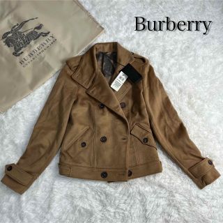BURBERRY - BURBERRY LONDON カシミヤ混ウールコート 黒 ベルト 9号の