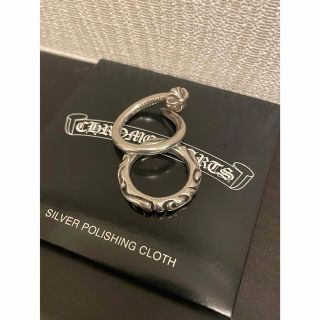 クロムハーツ(Chrome Hearts)のクロムハーツ ネイルリング クロスボール スクロールバンドリング 2セット(リング(指輪))