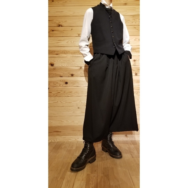 Yohji Yamamoto POUR HOMME(ヨウジヤマモトプールオム)の試着のみ　ヨウジヤマモト　プールオム　21SS　ウールギャバ　バルーンパンツ メンズのパンツ(サルエルパンツ)の商品写真