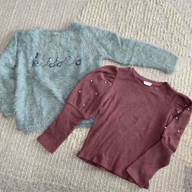 ZARA KIDS(ザラキッズ)のZARA 女の子116㎝　トップス2点　まとめ売り キッズ/ベビー/マタニティのキッズ服女の子用(90cm~)(Tシャツ/カットソー)の商品写真