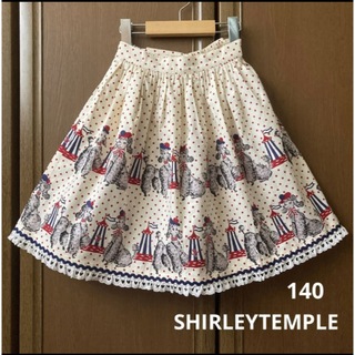 シャーリーテンプル(Shirley Temple)のシャーリーテンプル  フレア　スカート　プードル　リボン　春　夏　メゾピアノ(スカート)