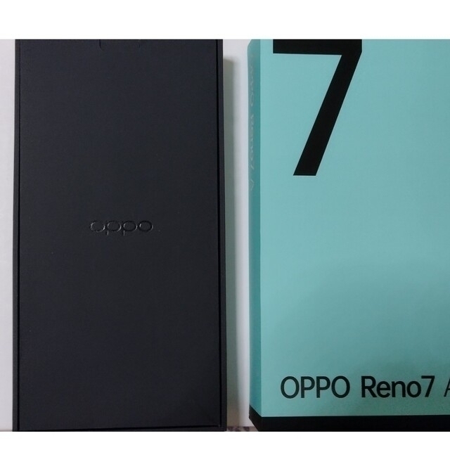 OPPO Reno7 A 開封のみの新品+周辺機器付属