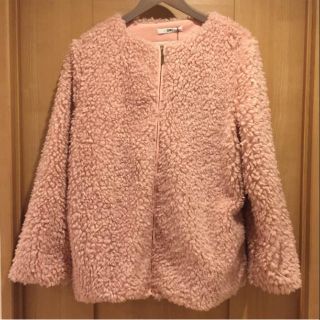 グレイル(GRL)のkoto♡さん専用❁モコモコ♡プードルコート ピンク(毛皮/ファーコート)