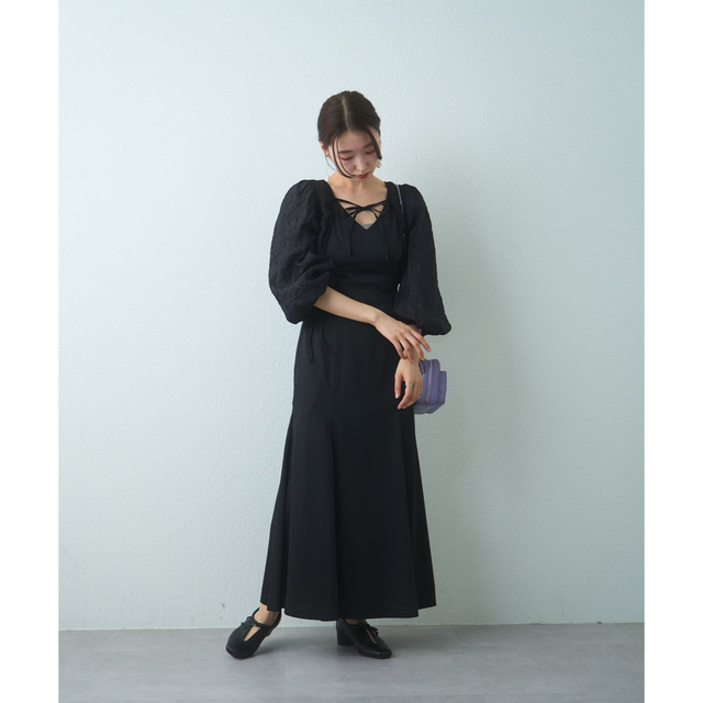 ワンピースKastane結婚式/オケージョンドレス2piece layered dress