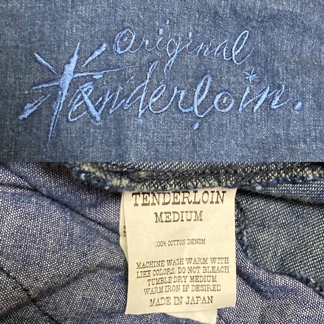 TENDERLOIN - 22SS テンダーロイン デニム スウィング トップ