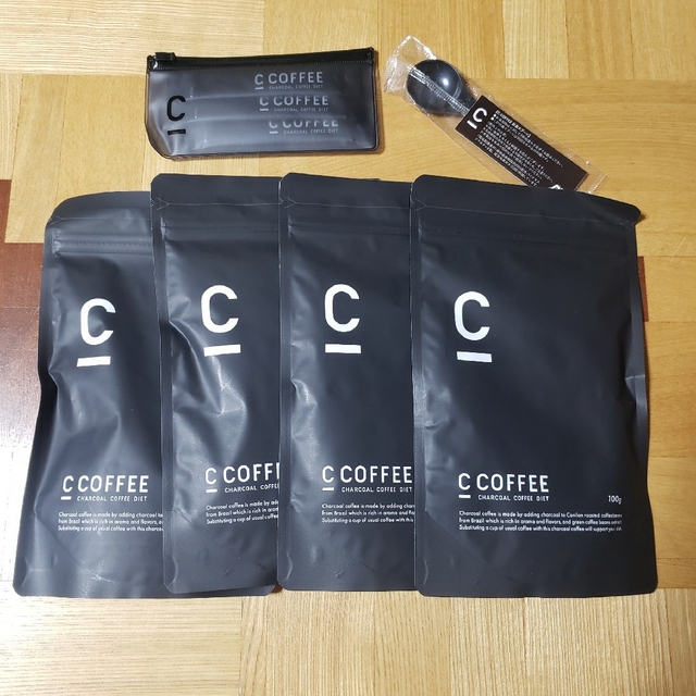 新品未開封☆C COFFEE チャコールコーヒー ダイエット4袋セット