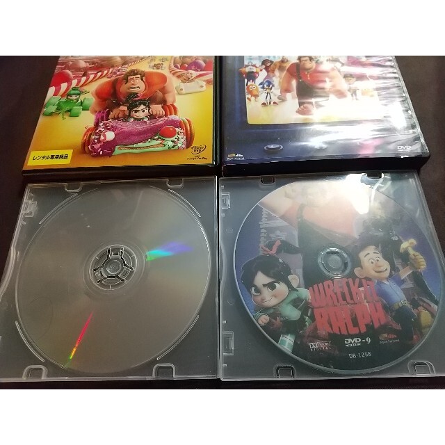 Disney(ディズニー)のシュガーラッシュ 2点SET エンタメ/ホビーのDVD/ブルーレイ(キッズ/ファミリー)の商品写真