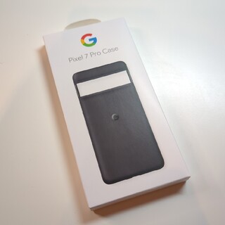 グーグルピクセル(Google Pixel)のGoogle Pixel7 pro 純正ケース Obsidian(モバイルケース/カバー)