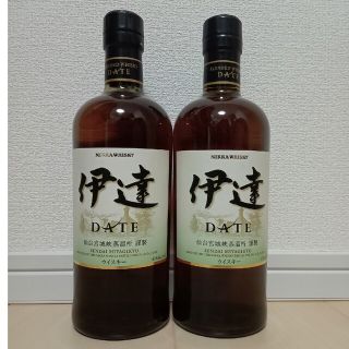 ニッカウイスキー(ニッカウヰスキー)のNIKKA　WHISKY　DATE/ニッカウイスキー　伊達　未開封　２本(ウイスキー)