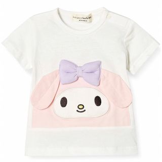 キッズズー(kid’s zoo)の【新品未使用未開封！】kids zoo マイメロ　半袖Tシャツ　80cm(Ｔシャツ)