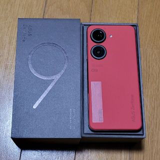 zenfone9 サンセットレッド SIMフリー国内版 超美品