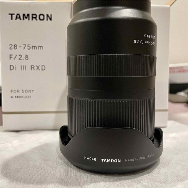 TAMRON(タムロン)のTAMRON カメラレンズ 28-75F2.8 DI3 RXD(A036) スマホ/家電/カメラのカメラ(その他)の商品写真
