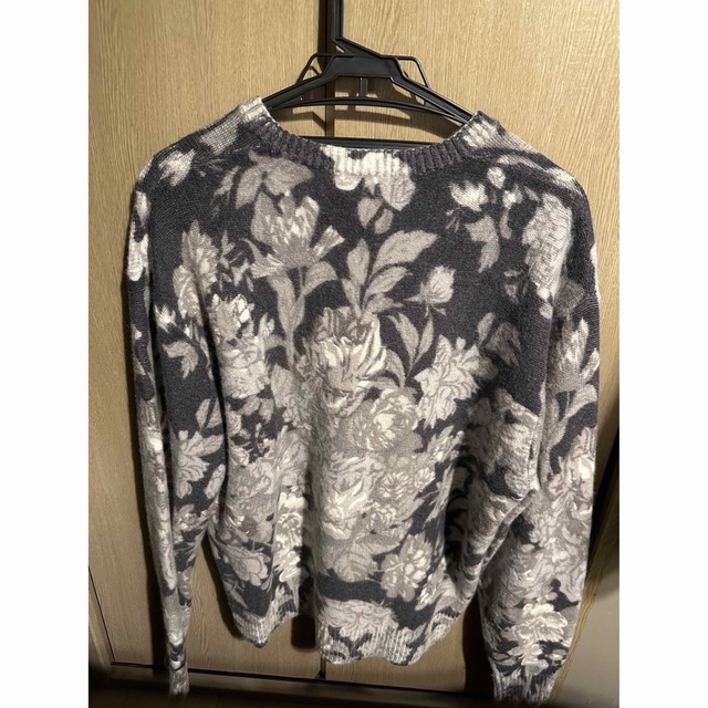 SUPREME Printed Floral Angora Sweater M 1