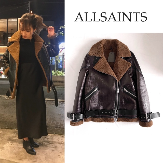 ALLSAINTS ムートンジャケット