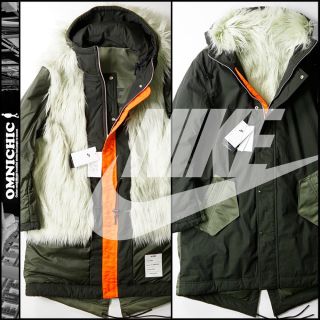 NIKE - 新品6.6万NIKEナイキNSWリバーシブル中綿ファーフィッシュテールコートL