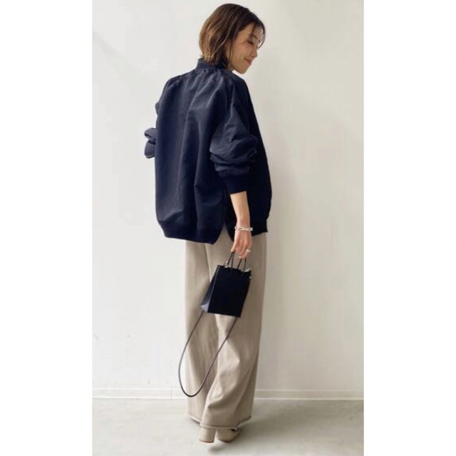 L'Appartement DEUXIEME CLASSE(アパルトモンドゥーズィエムクラス)のL'Appartement REMI RELIEF Side Zip MA-1 レディースのジャケット/アウター(ブルゾン)の商品写真