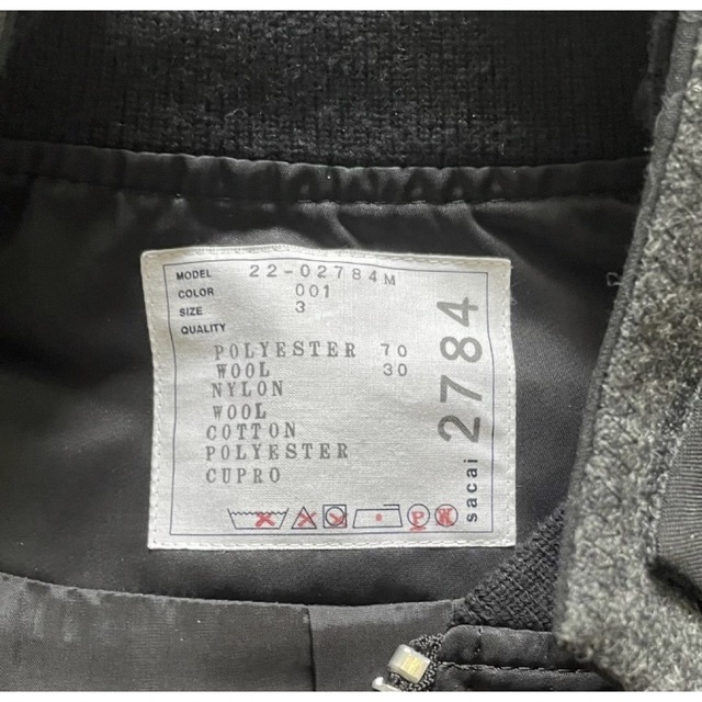 22ss sacai Suiting MA-1MixBlouson size 1 | www.accentdental.com.au