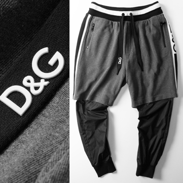DOLCE&GABBANA - 新品13.6万DOLCE&GABBANA/2WAYジョガーパンツ50