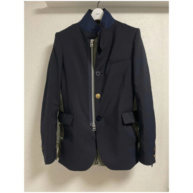 sacai - 21ss sacai suiting MA-1 ドッキング ジャケットの通販 by