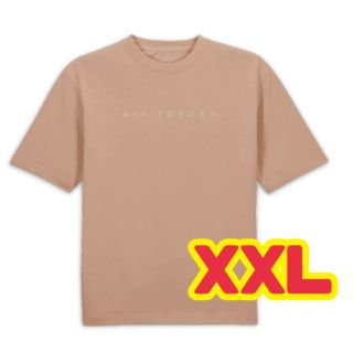 ナイキ(NIKE)のジョーダン x ユニオン Tシャツ ピンク ベージュ(Tシャツ/カットソー(半袖/袖なし))