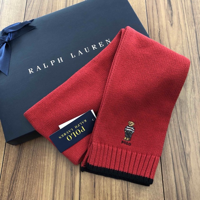 Ralph Lauren(ラルフローレン)のラルフローレン 新品マフラー キッズ/ベビー/マタニティのこども用ファッション小物(マフラー/ストール)の商品写真