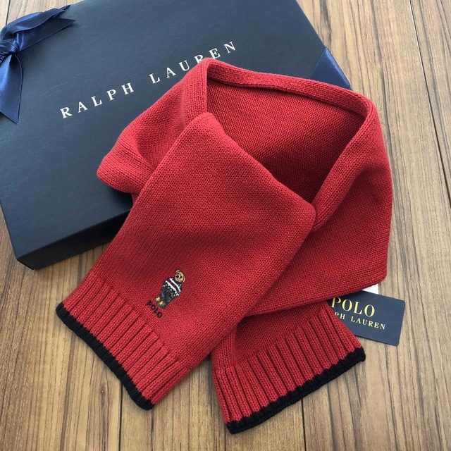 Ralph Lauren(ラルフローレン)のラルフローレン 新品マフラー キッズ/ベビー/マタニティのこども用ファッション小物(マフラー/ストール)の商品写真