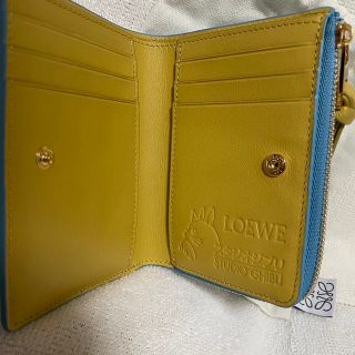 LOEWE ジブリコラボ ハウルの動く城 ヒン 財布 ロエベ スリム ...