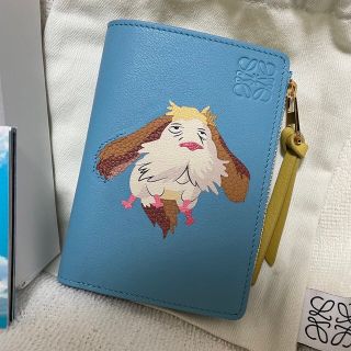 LOEWE ジブリコラボ ハウルの動く城 ヒン 財布 ロエベ スリムウォレット-