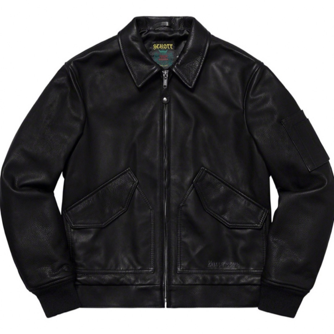 Supreme - 19SS S schott leather tanker jacketの通販 by shops ...