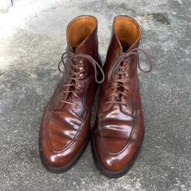 メンズCrockett＆Jones、コードバンブーツ