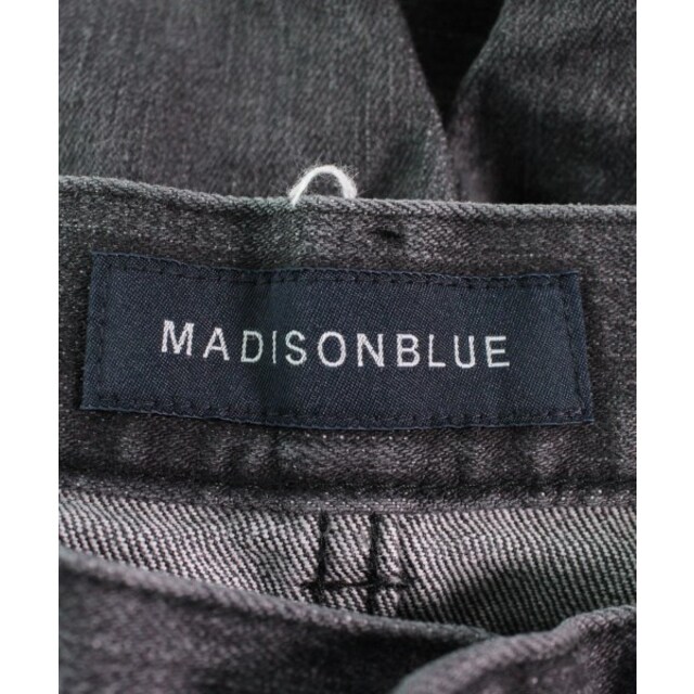 MADISONBLUE(マディソンブルー)のMADISON BLUE デニムパンツ 02(M位) 黒系(デニム) 【古着】【中古】 レディースのパンツ(デニム/ジーンズ)の商品写真